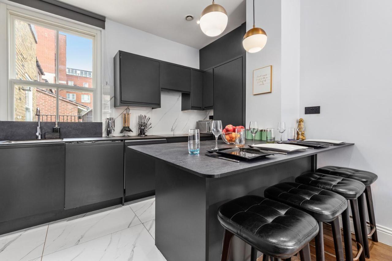 Stylish 2 Bedroom Apartment In Westminster Sleeps 5 With Ac London Eksteriør bilde
