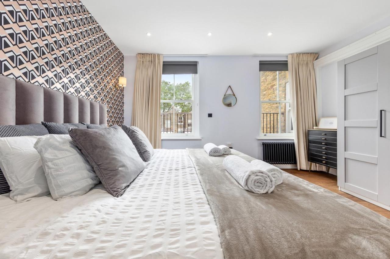 Stylish 2 Bedroom Apartment In Westminster Sleeps 5 With Ac London Eksteriør bilde