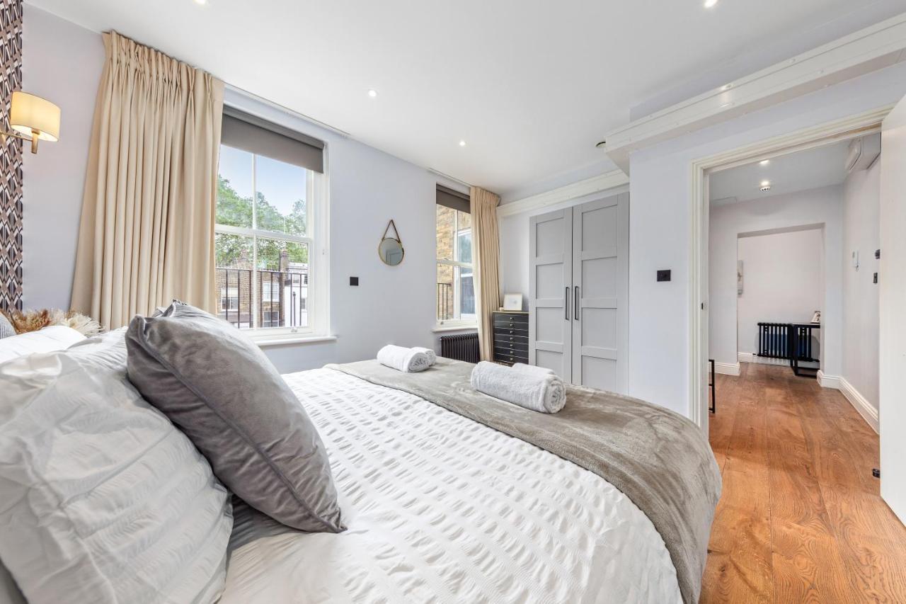Stylish 2 Bedroom Apartment In Westminster Sleeps 5 With Ac London Eksteriør bilde