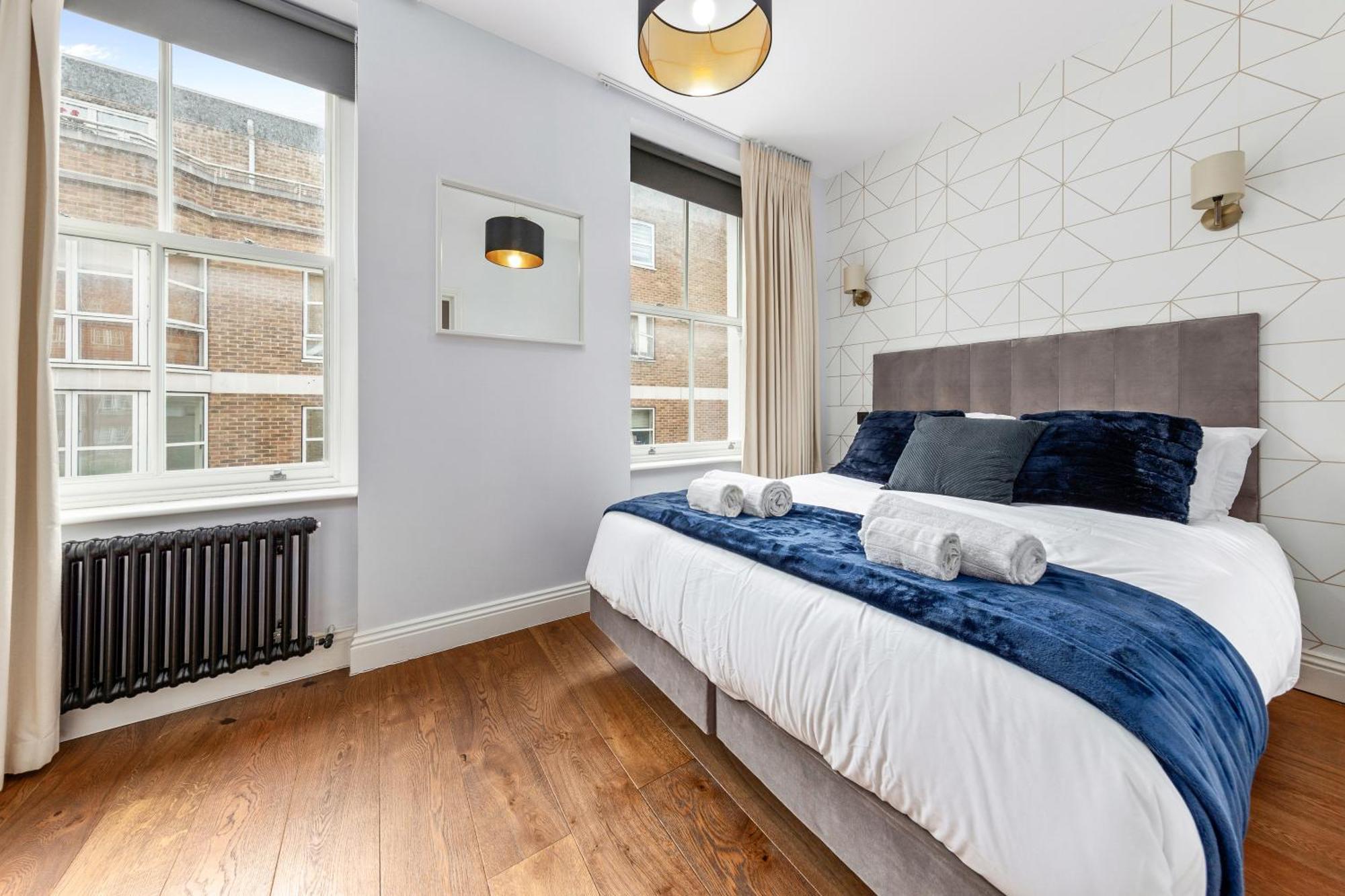 Stylish 2 Bedroom Apartment In Westminster Sleeps 5 With Ac London Eksteriør bilde
