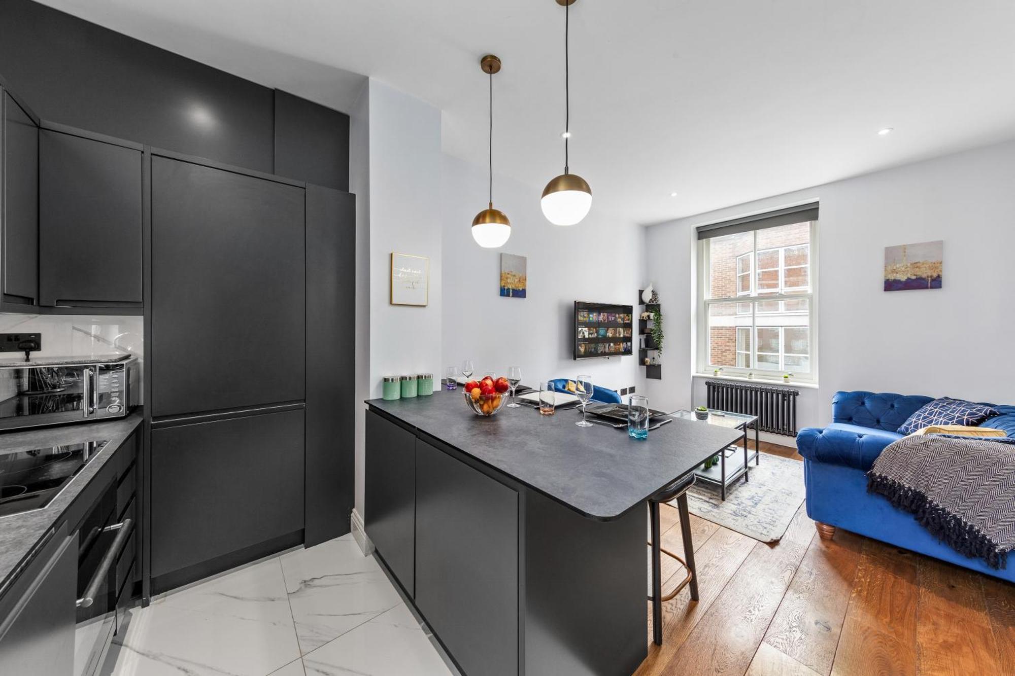 Stylish 2 Bedroom Apartment In Westminster Sleeps 5 With Ac London Eksteriør bilde
