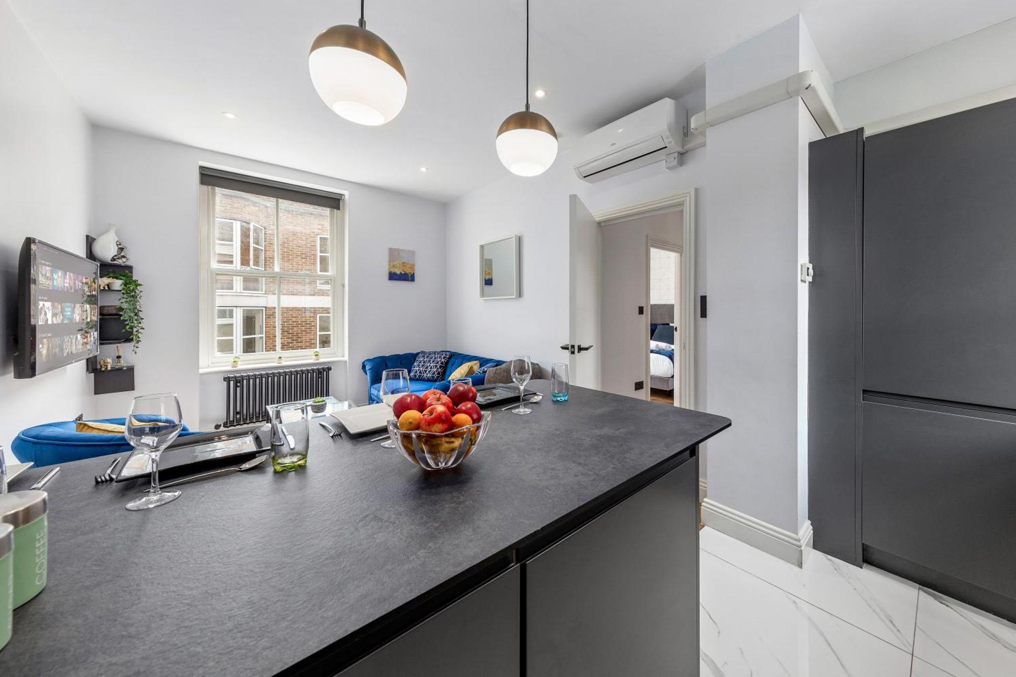Stylish 2 Bedroom Apartment In Westminster Sleeps 5 With Ac London Eksteriør bilde