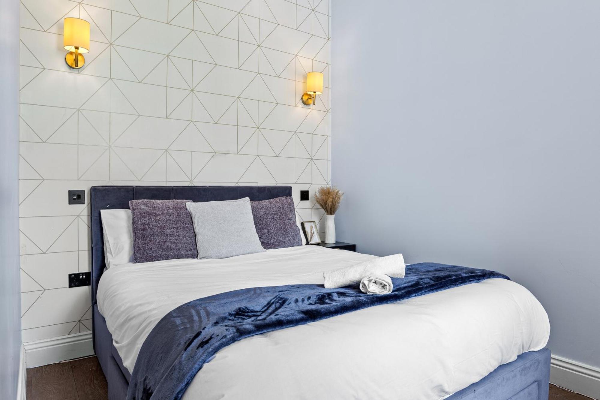 Stylish 2 Bedroom Apartment In Westminster Sleeps 5 With Ac London Eksteriør bilde